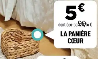 Centrakor La panière cœur offre