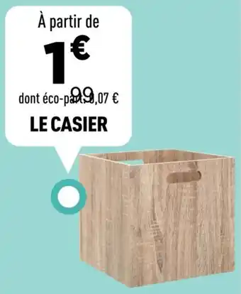 Centrakor Le casier offre