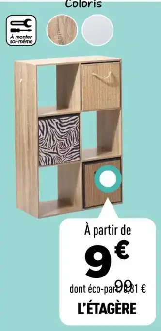 Centrakor L'étagère offre