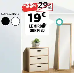 Centrakor Le miroir sur pied offre