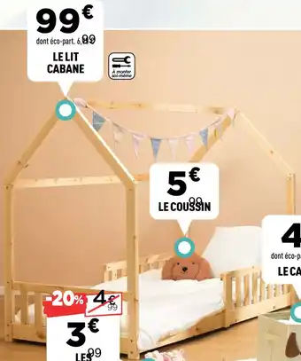 Centrakor Le lit cabane offre