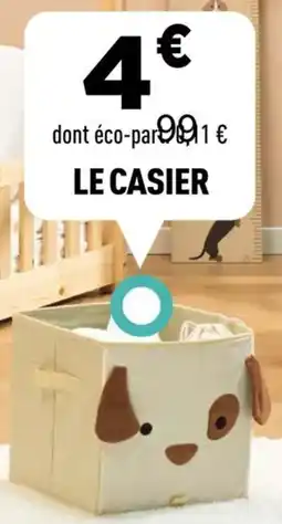 Centrakor Le casier offre