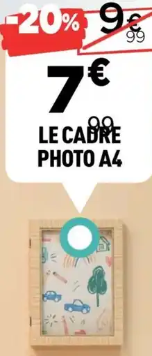 Centrakor Le cadre photo A4 offre