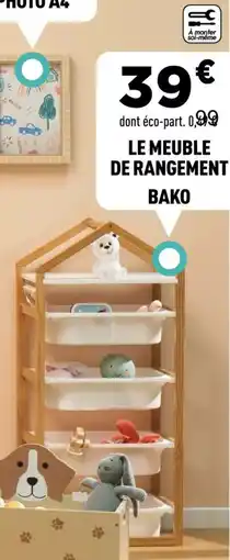 Centrakor Le meuble de rangement bako offre