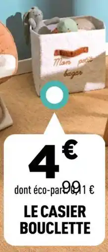 Centrakor Le casier bouclette offre