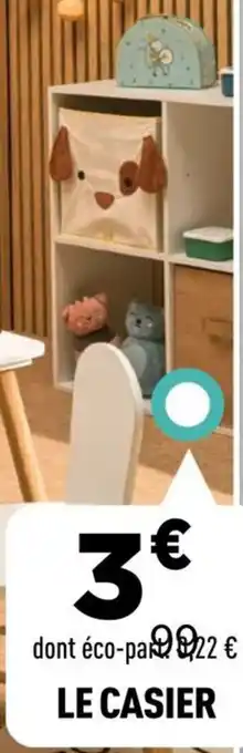 Centrakor Le casier offre