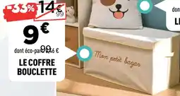 Centrakor Le coffre bouclette offre