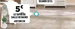 Centrakor Le tapis de salle de bains offre