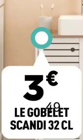 Centrakor Le gobelet scandi offre