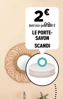 Centrakor Le porte- savon scandi offre