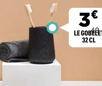 Centrakor Le gobelet offre