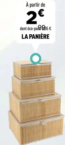 Centrakor La panière offre
