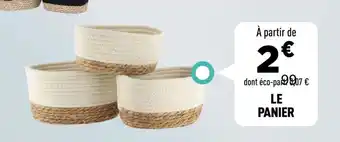 Centrakor Le panier offre