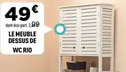 Centrakor Le meuble dessus de wc rio offre