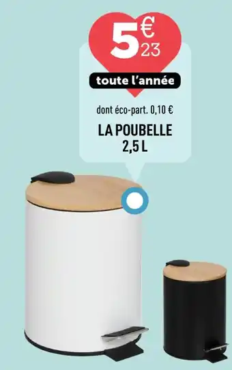 Centrakor La poubelle offre