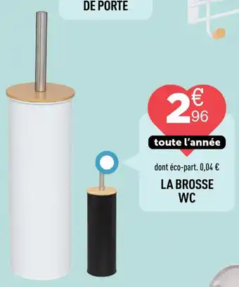 Centrakor La brosse wc offre