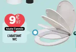 Centrakor L'abattant wc offre