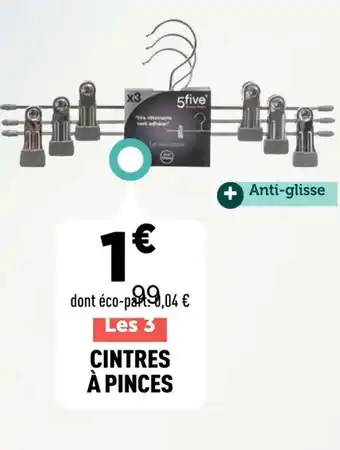 Centrakor Cintres à pinces offre