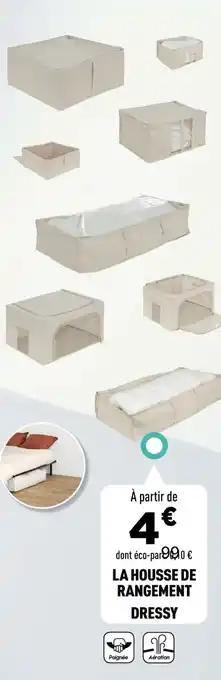 Centrakor La housse de rangement dressy offre