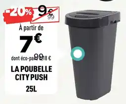Centrakor La poubelle city push offre