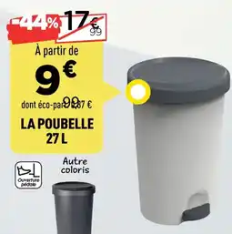 Centrakor La poubelle offre
