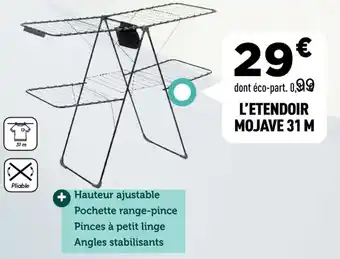Centrakor L'etendoir mojave 31 m offre