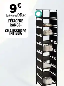 Centrakor L'étagère range- chaussures intissa offre