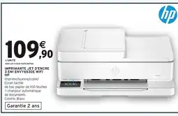 Intermarché HP IMPRIMANTE JET D'ENCRE 3 EN1 ENVY6530E WIFI offre