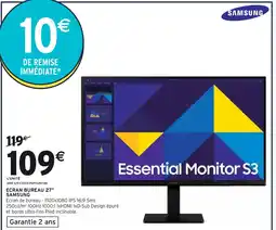 Intermarché Samsung Ecran bureau 27 offre