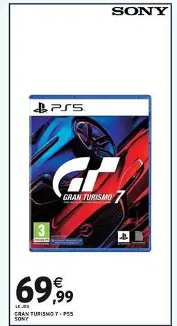 Intermarché Sony Gran Turismo 7 - PS5 offre