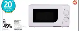 Intermarché TOP BUDGET MICRO ONDES 20L offre