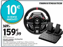 Intermarché THRUSTMASTER Volant gaming- PC/PS4/PS5 offre