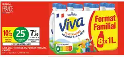 Intermarché CANDIA Lait Viva Vitaminé 1% Format Familial offre
