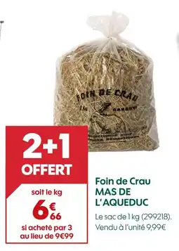 Truffaut Mas de l'Aqueduc Foin de Crau offre