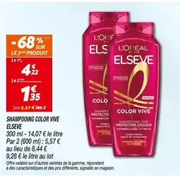 Netto L'Oréal Paris Elseve color vive offre