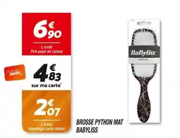 Netto BABYLISS Brosse Python Mat offre