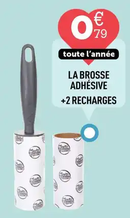 Centrakor La brosse adhésive +2 recharges offre