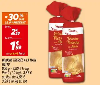 Netto NETTO Brioche Tressée à la Main offre