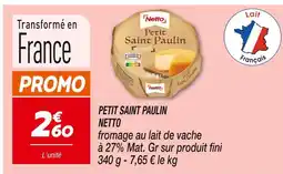 Netto Netto Petit Saint Paulin offre