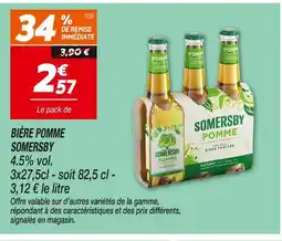 Netto SOMERSBY Bière pomme offre