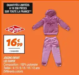 Netto LEE COOPER Jogging Enfant offre