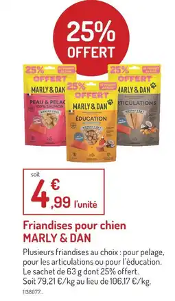 Botanic Marly & Dan Friandises pour chien offre