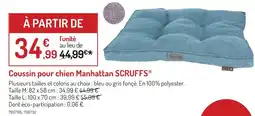 Botanic SCRUFFS Coussin pour chien Manhattan offre