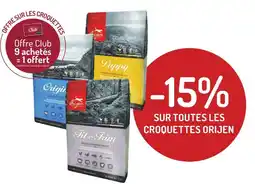 Botanic Orijen -15% sur toutes les croquettes Orijen offre