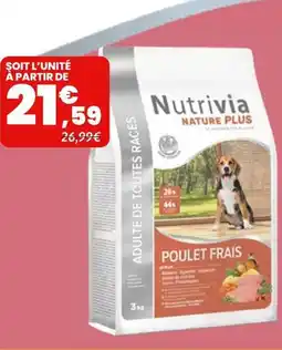Animalis Nutriva Nature Plus Croquettes pour Chien offre