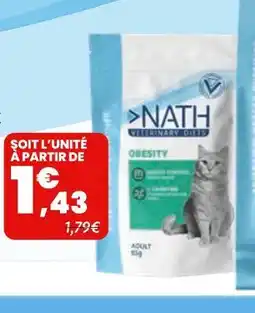 Animalis Nath Croquettes pour chat offre