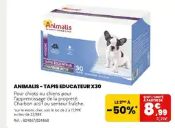 Animalis Animalis Tapis Educateur x30 offre