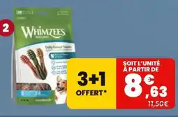 Animalis WHIMZEES SÉLECTION DE SNACKS - X24 offre