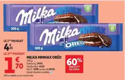 Auchan Supermarché Milka - oreo offre