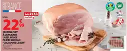 Auchan Supermarché Auchan - jambon cuit à l'ancienne label rouge cultivons le bon offre